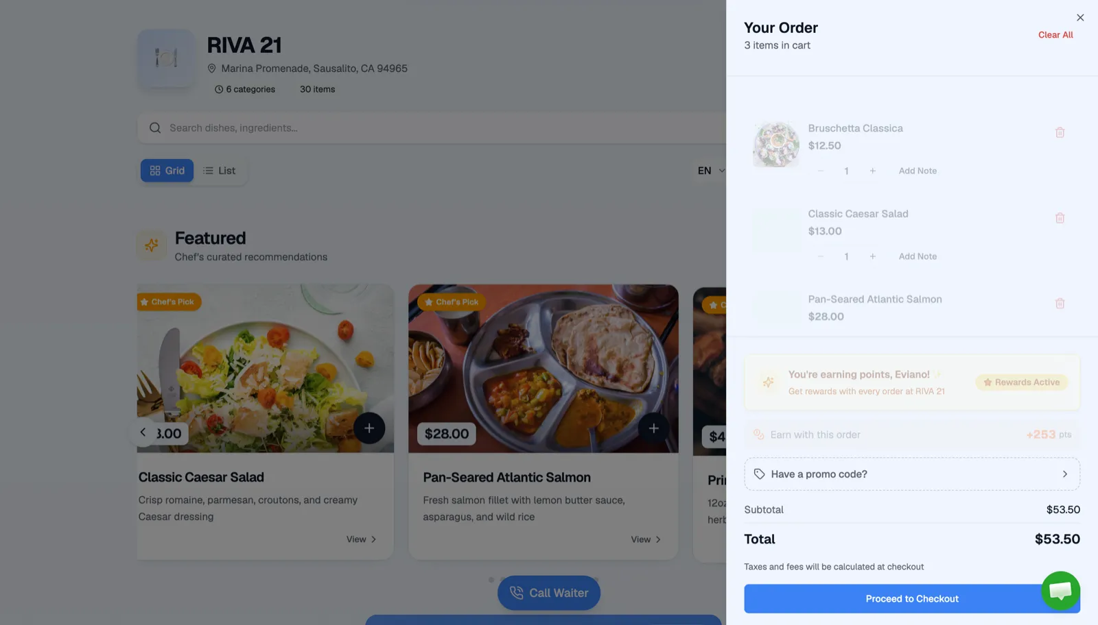 Guest cart and checkout