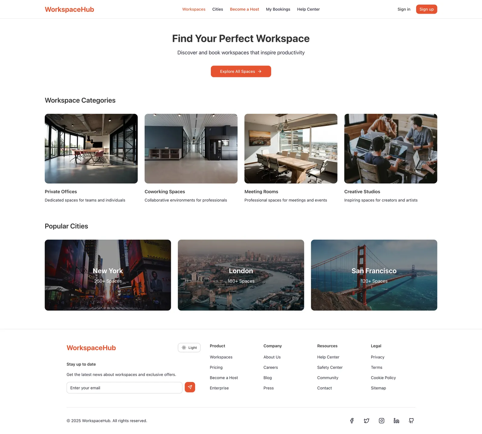 Workspace Gallery
